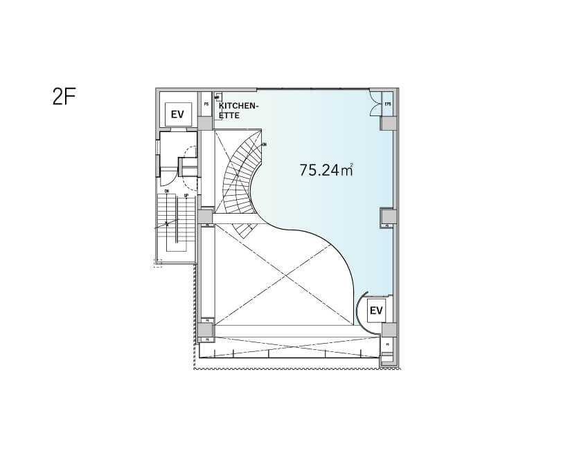 FACET72 2Fの図面